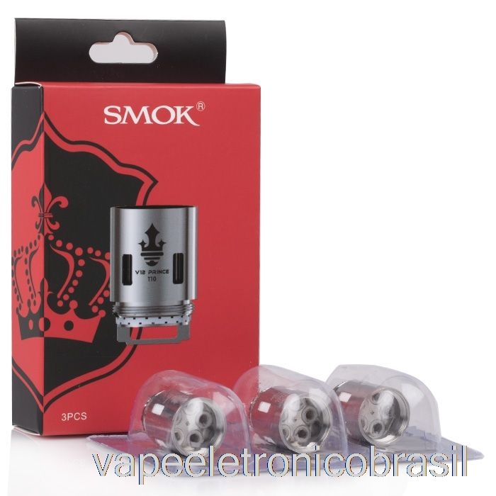 Bobinas De Substituição Vape Vaporesso Smok Tfv12 Prince 0.12ohm V12 Prince-t10 Bobinas